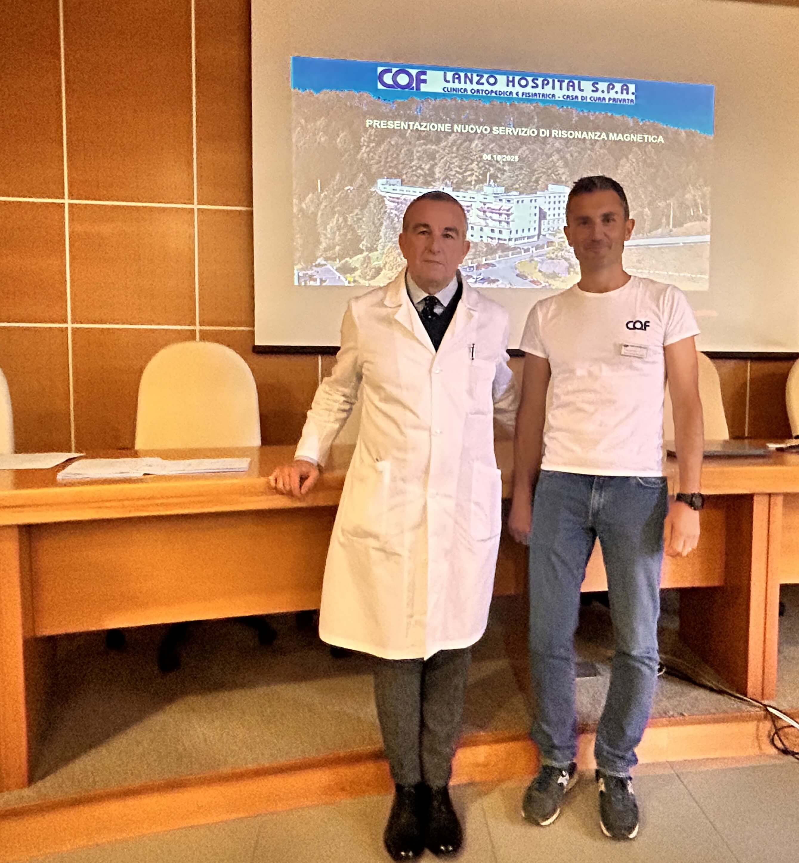 da sinistra Gianluca Merlano e Corrado Soldati